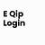 e-qip login failed