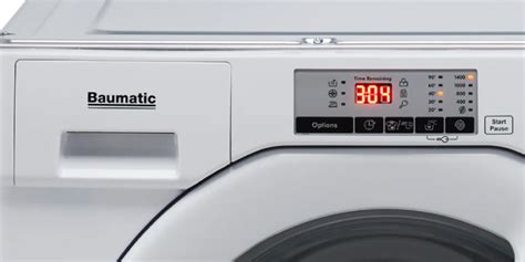 E02 Error Code Washing Machine Baumatic