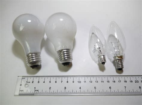 E12 Bulb Vs A19