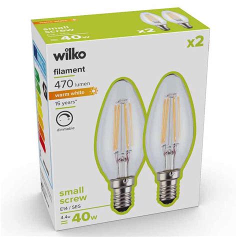 E14 Bulb Dimmable Wilko