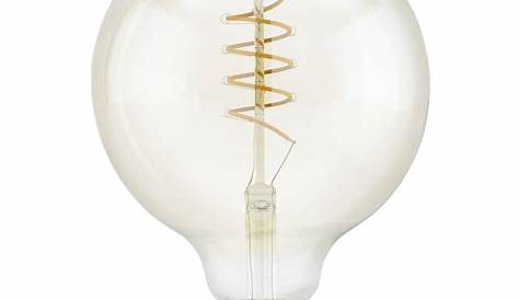 Diall E27 6W 470lm Globe Warm white LED Filament Light