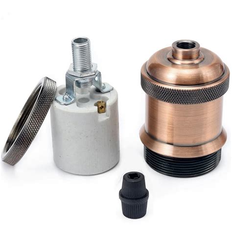 E27 Lamp Holder Black Screwfix