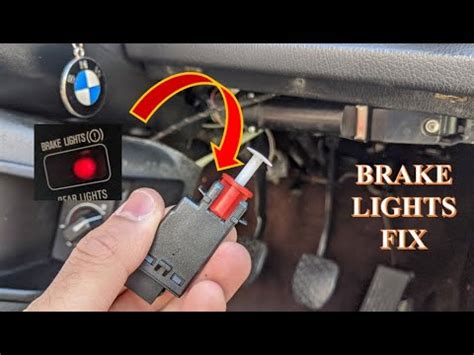E30 Brake Light Switch Adjustment