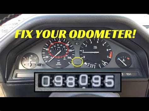 E30 Speedometer And Odometer Not Working