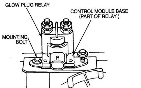 E350 Glow Plug Relay Location