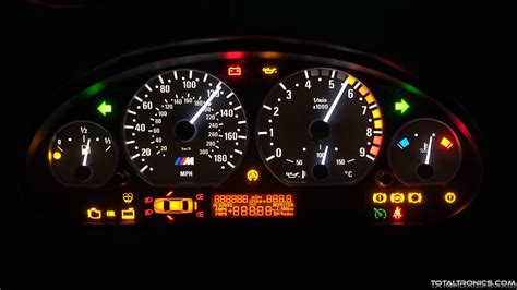 E46 Instrument Cluster Lights