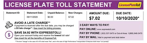 e470 toll pay
