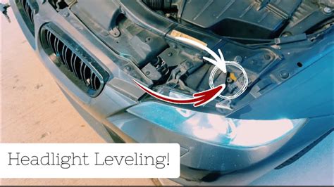 E90 Headlight Adjustment Screw