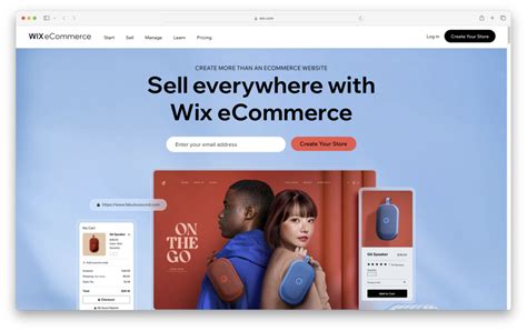eCommerce via Wix