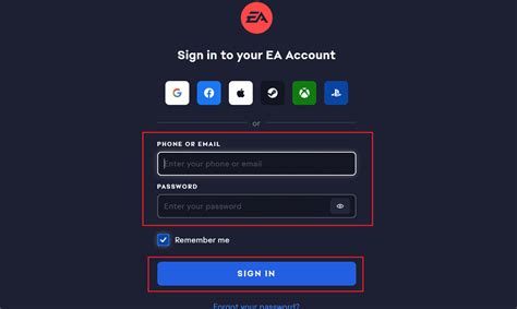 ea account security settings