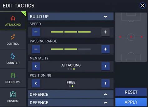 ea fc 24 mobile manager mode tactics
