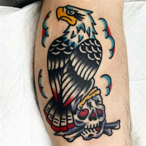 OLDLINES Traditional tattoo, Traditional eagle tattoo, Neo