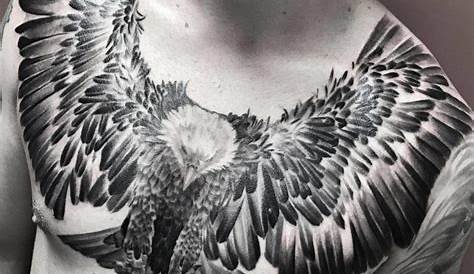 80 Eagle Chest Tattoo Designs For Men - Manly Ink Ideas