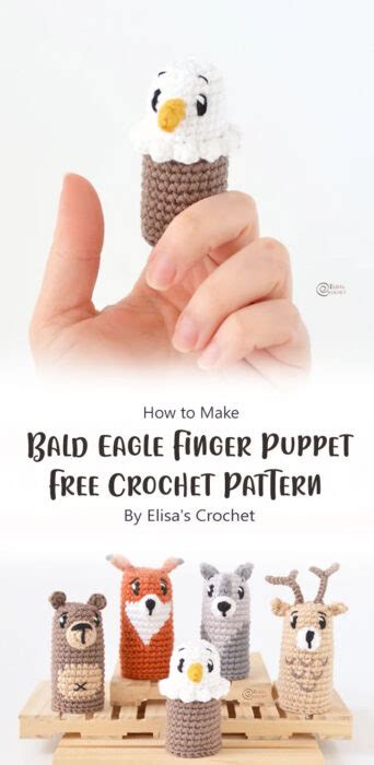 Eagle Finger Puppet Printable