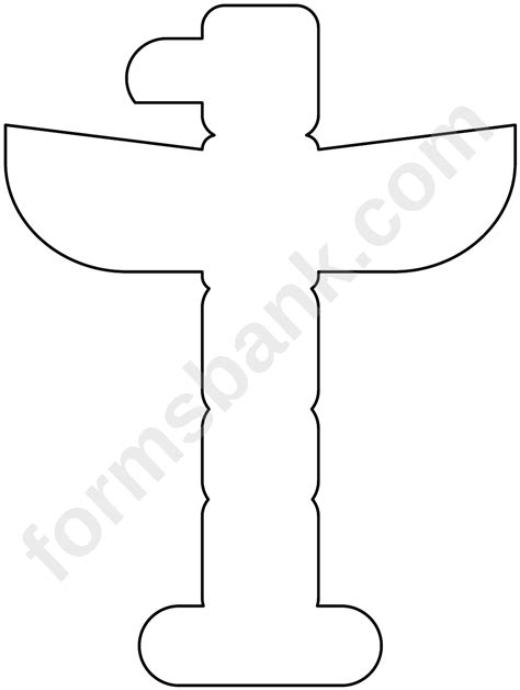 Eagle Printable For Totem Pole