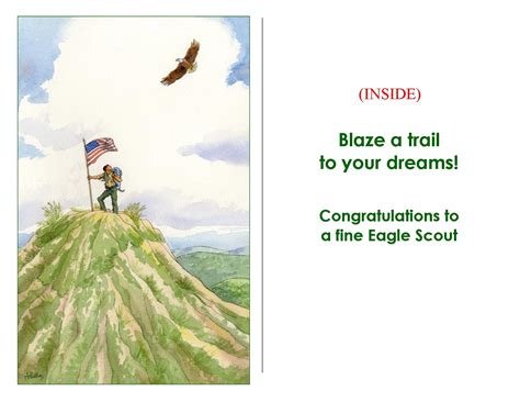 Eagle Scout Printable Cards