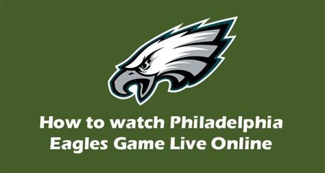 eagles football live stream free
