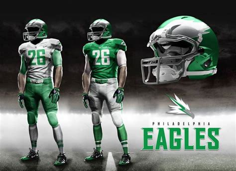 eagles new jersey color