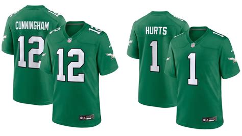 eagles new kelly green jerseys