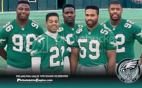 eagles roster 1990 stats