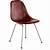 eames molded wood side chair
