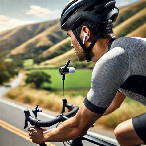 earbuds when cycling