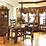 Morris Early American Walnut Dining Room Table w 6 Chairs Curiosity
