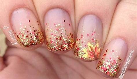 Early Fall Nails Pink