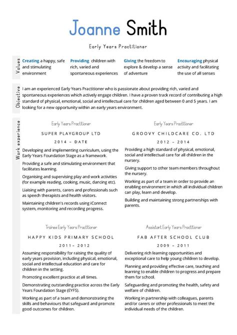 Early Childhood Teacher Resume Example Resumes Misc