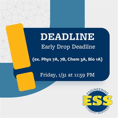 early drop deadline berkeley