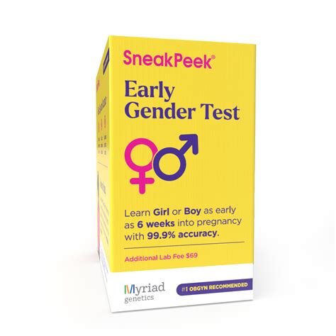 Early Gender Test Kit