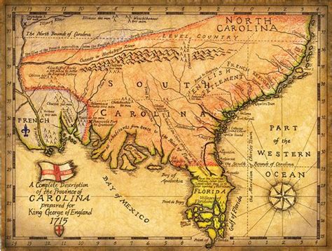 Early Printable Maps Of Nc