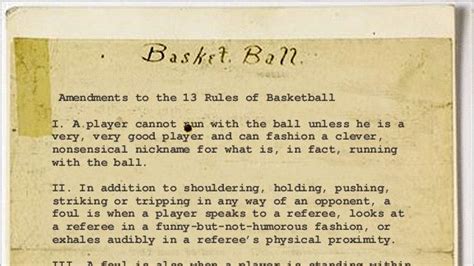 early rules of basketball