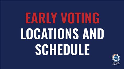 early vote locations near me