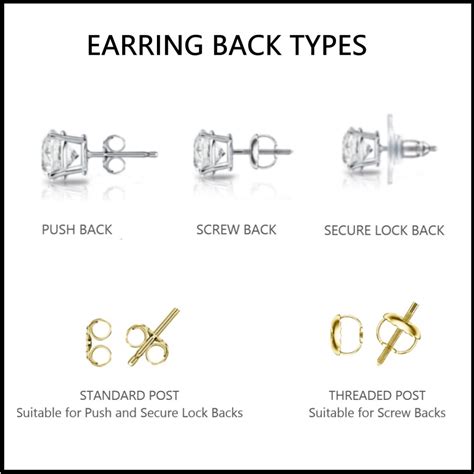 Earring Back Types Studs