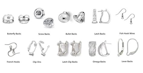 Earring Clip Types