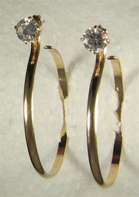 Earring Jackets Hoops