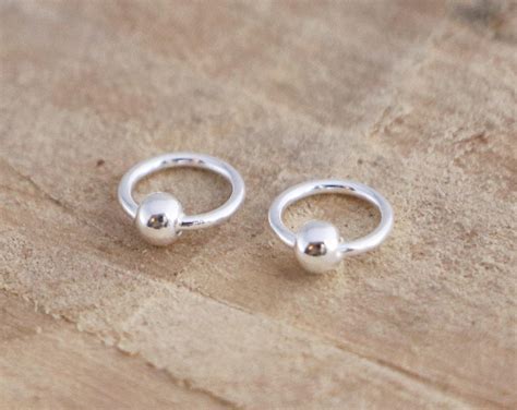 Earrings Balls Hoops