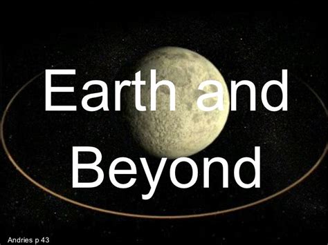 earth and beyond 2