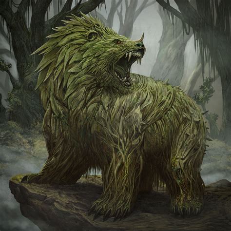 earth bear druid art
