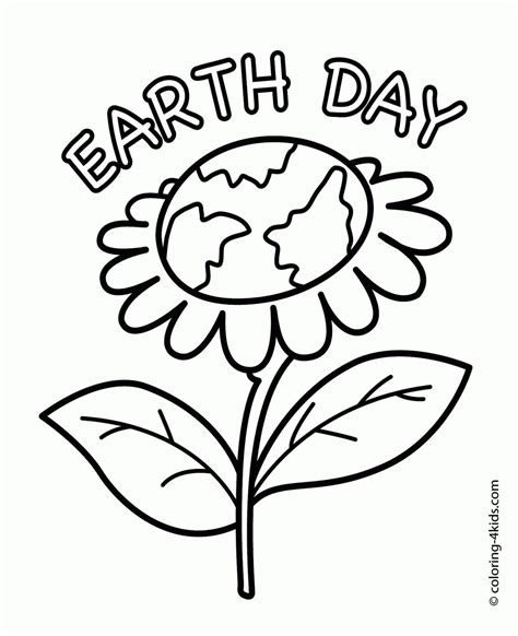 earth day coloring sheets free