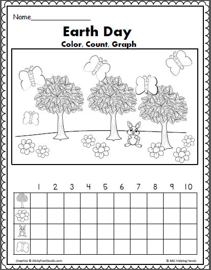 earth day math worksheets