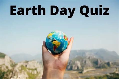 earth day quiz google 2022