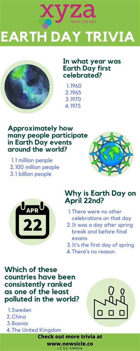 earth day quiz true or false