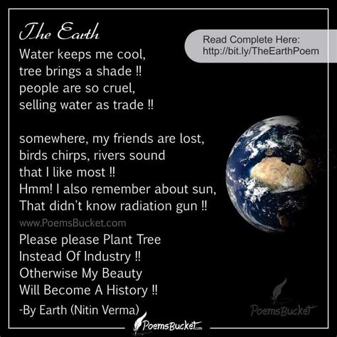 earth poem in english