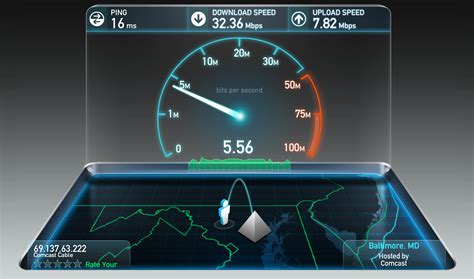 earthlink high speed internet speed test