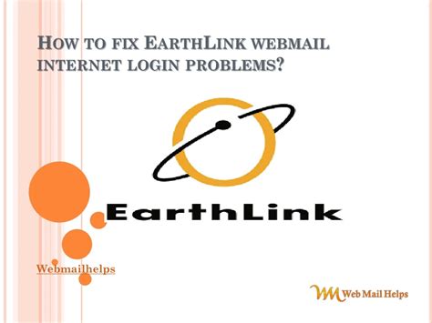 earthlink mail login issues