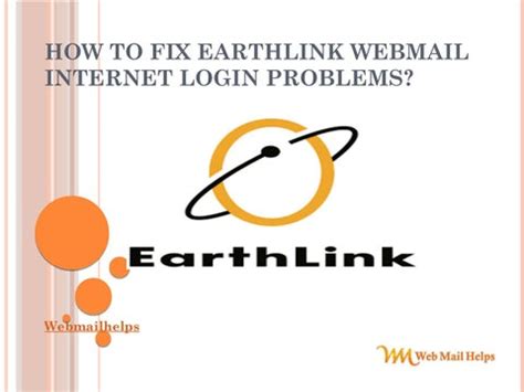 earthlink.net web mail problems