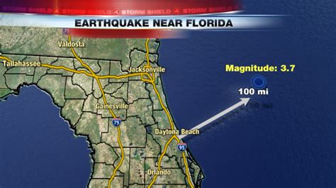 earthquake felt in florida