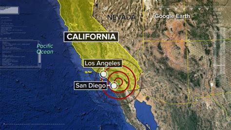 earthquake felt in los angeles today